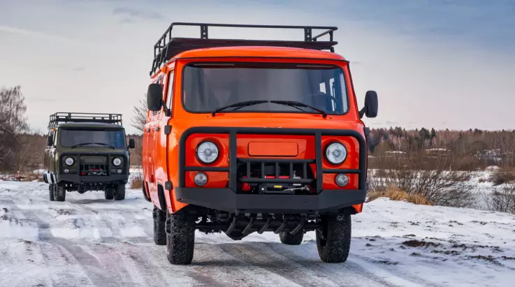 UAZ 3909 Expedition celebrates success