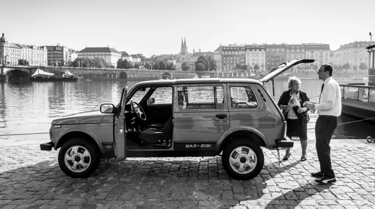 Lada Niva 5 Doors at the Wedding