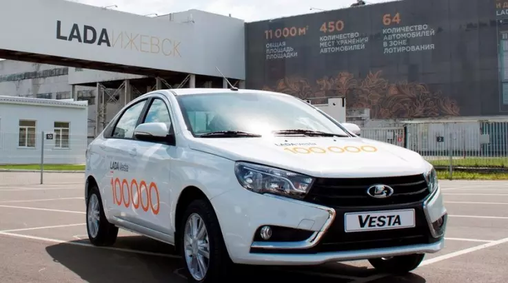 Lada Vesta reached 100,000 produced pieces