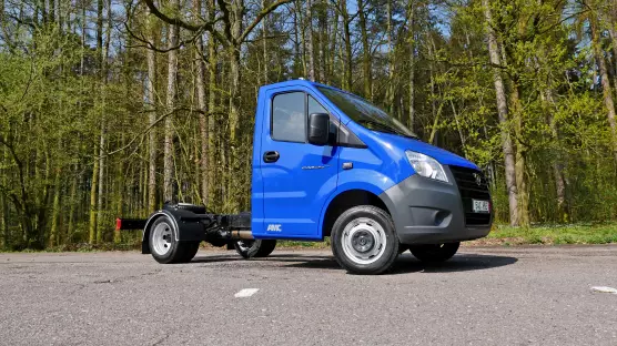 GAZelle NEXT Singlecab chassis