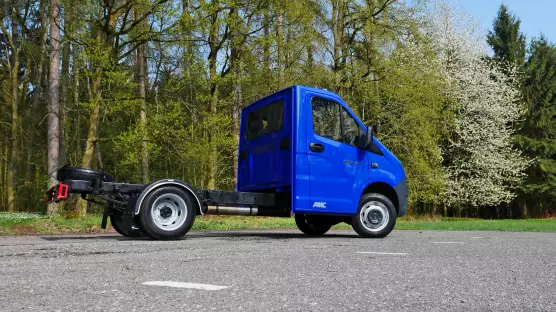 GAZelle NEXT Singlecab chassis