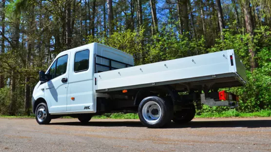 GAZelle NEXT Doublecab Long flatbed